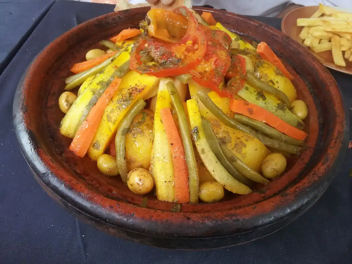 Marokkaanse tajine met groenten